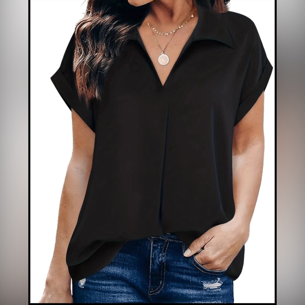 Collard blouse